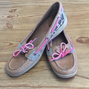 Cheetah Sperry Shoes